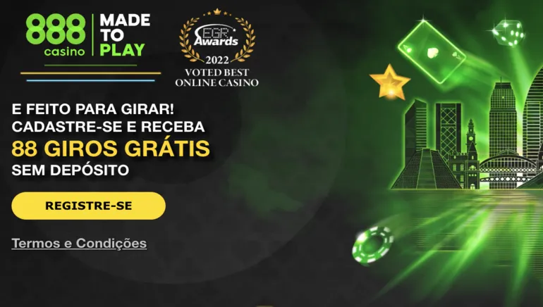 888 Casino Brazil 2023 No Deposit Bonus