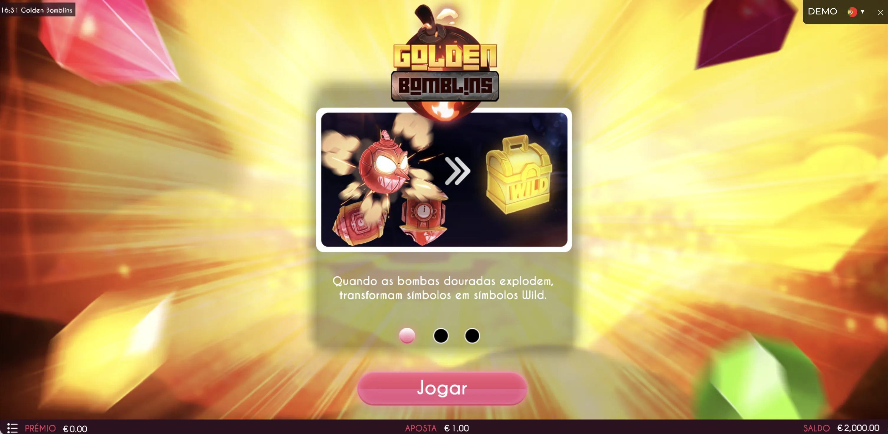 Jogar Golden Bomblins grátis